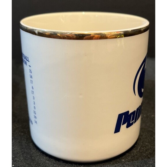 NEW UNUSED VTG PENN STATE PSU MUG 1986 NITTANY LIONS FOOTBALL UNDEFEATED SEASON - Picture 5 of 12